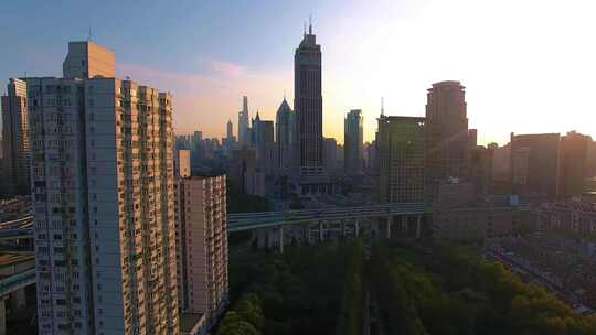 上海市 南北高架 延安路高架 枢纽