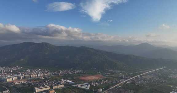 福建莆田航拍空镜