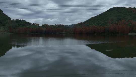 大自然 湖面