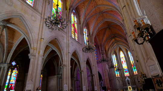 广州圣心大教堂 欧式建筑 历史景观