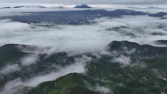 干净空镜广告唯美航拍大景城市山川