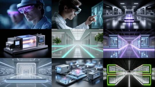 科技前沿探索创新医疗未来实验室科研设备高清在线视频素材下载