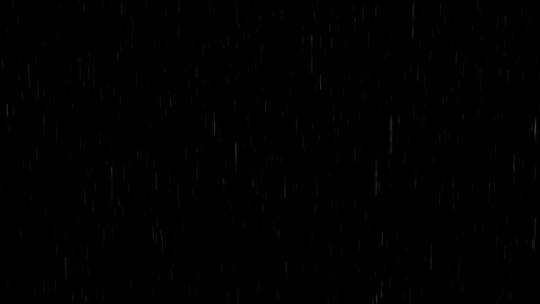 下雨素材（透明通道）