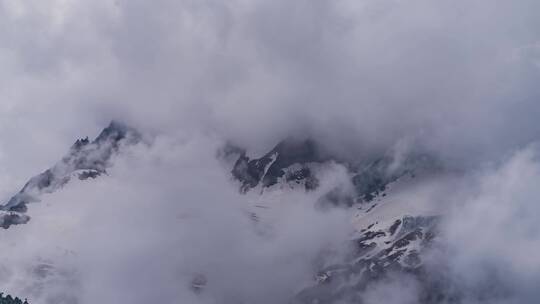 林芝雪山延时