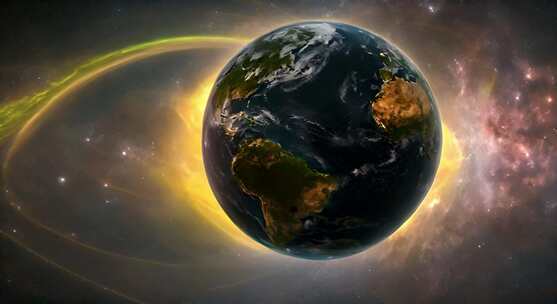 地球滴磁爆现象 地球运动