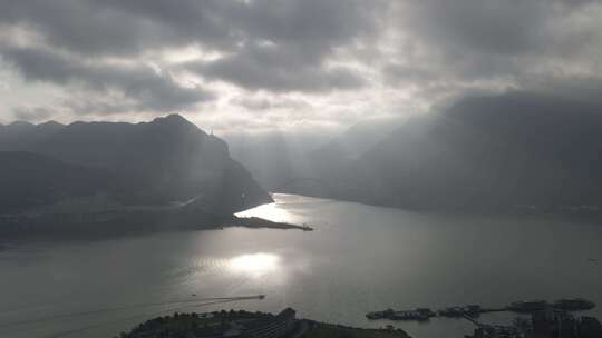 长江三峡巫峡风光