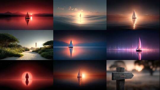 扬帆逐梦乘风破浪驶向远方拥抱希望高清在线视频素材下载