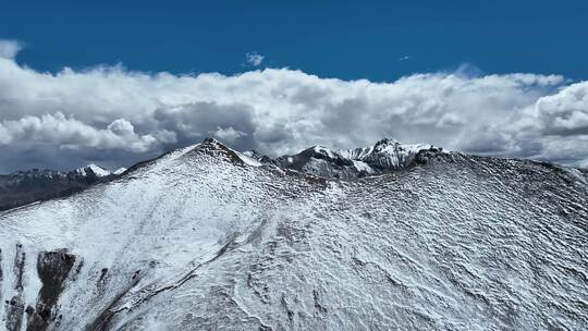 西藏雪山冰川航拍