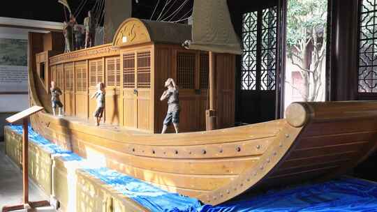 古代漕运船模型合集