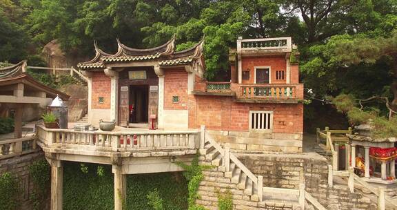 福建泉州晋江摩尼教草庵寺庙宗教风景