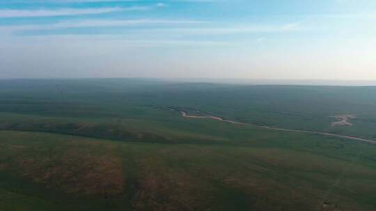 新疆大草原山脉自然风光视频素材模板下载