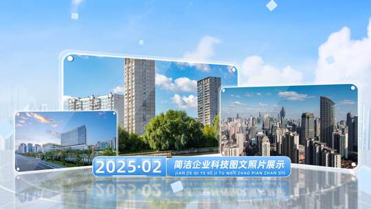 企业图文图片照片展示包装模版