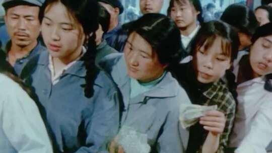 70年代80年代买菜做饭