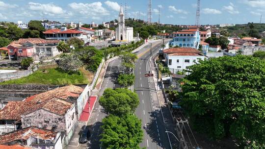 巴西Aracaju Sergipe的城市景观。巴西东北部的旅游业。
