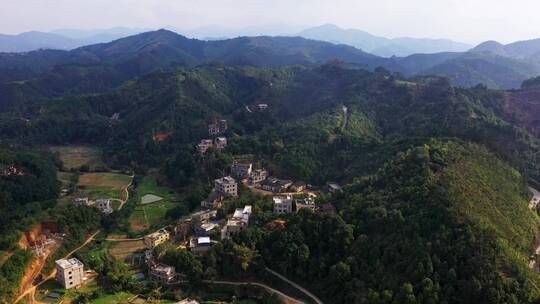 乡村风景和建筑