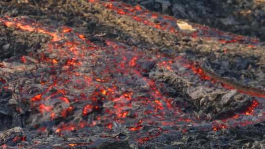 Fagradalsfjall火山，冰岛，