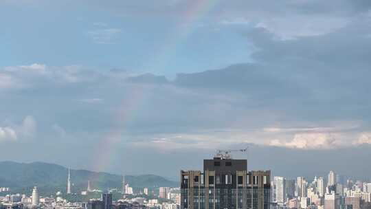 中国广东省广州市城区彩虹