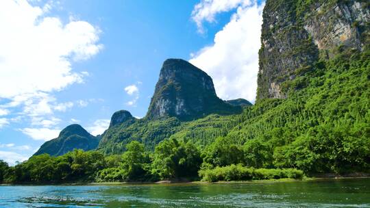 广西美景 桂林山水 漓江风光 漓江漂流