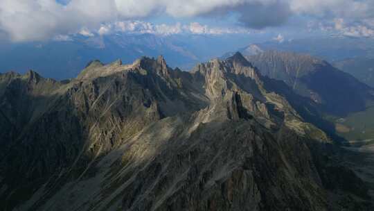 阿尔卑斯山，山脉，峰，游览杜勃朗峰