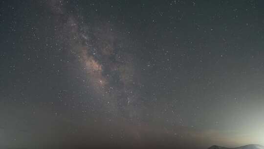 银河延时 星空 4K