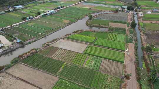 广东农业基地航拍