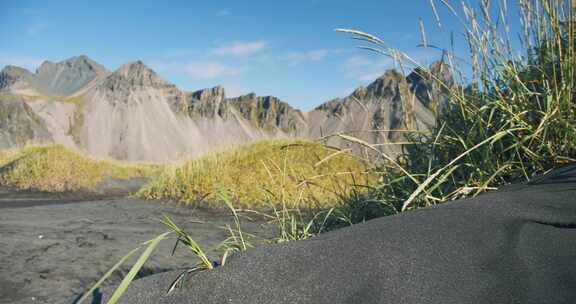 山脉，陡峭，山峰，冰岛