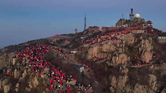 启航2025！泰山之巅，迎来新年第一缕阳光！