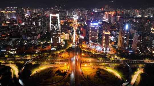 莆田荔城区夜景延时