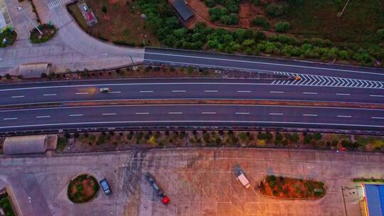 中国基建高速公路航拍