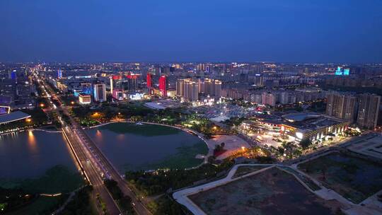 扬州京华城夜景