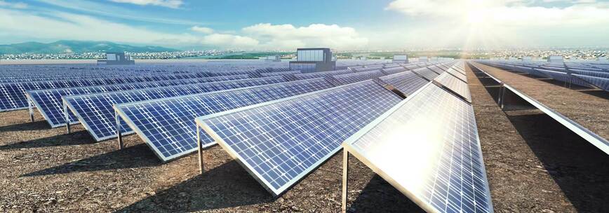 10新能源可再生能源光伏板