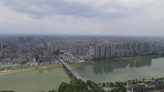 湖南益阳城市宣传片地标建筑航拍