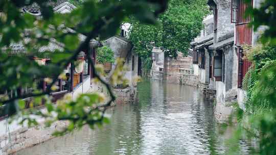 4K江南古镇小桥流水人家