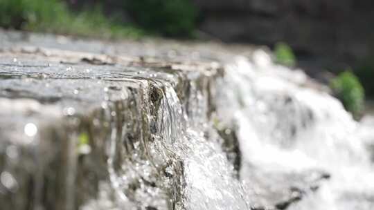 山泉水 溪流 河水 小溪视频素材模板下载