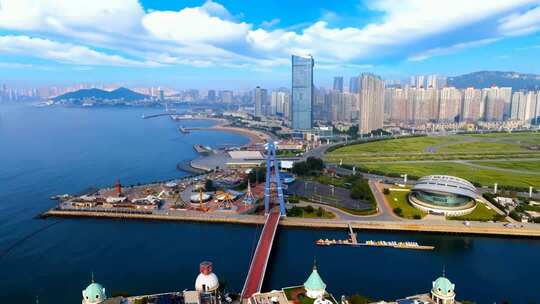 大连城市延时航拍