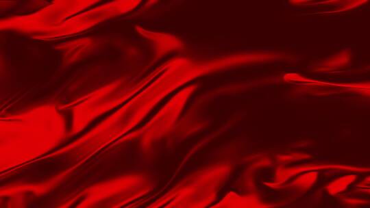 4k红色红绸缎流体_视频loop循环视频素材模板下载