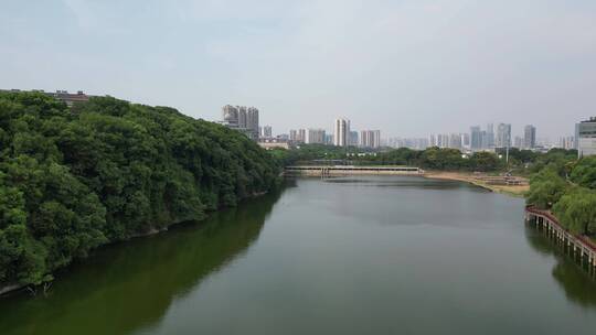 湖南长沙城市建设地标建筑航拍