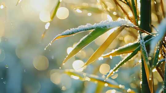 冬天唯美雪景