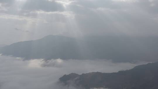 雨林云海