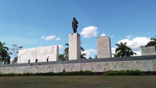 古巴圣克拉拉切格瓦拉纪念碑地拍