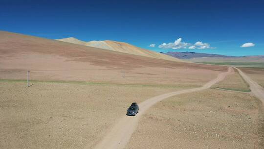西藏阿里高原无人区荒漠越野自驾旅行