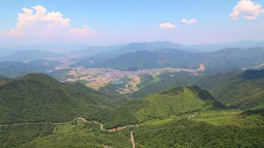 山村风景航拍