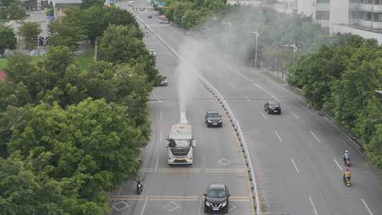 城市道路洒水车