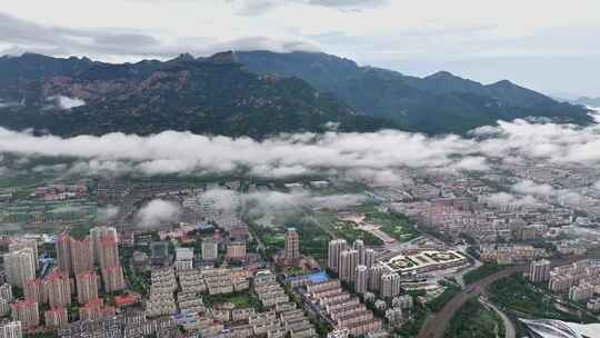 雨后的泰安