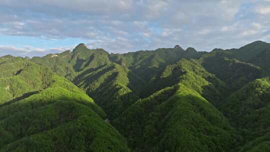 航拍洛阳嵩县白云山