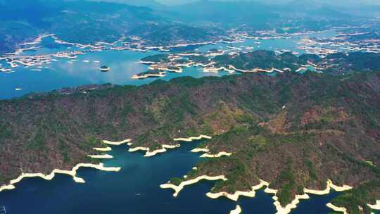 水库自然风光千岛湖