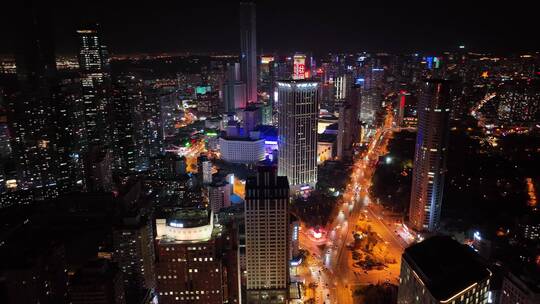 大连城市夜景 夜景