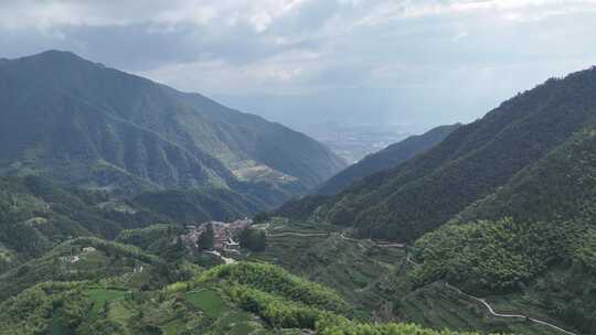 松阳山景航拍