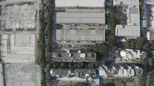 福建省厦门市思明区体育路城市大景街景航拍