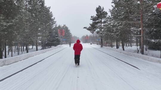 冰雪世界 街道